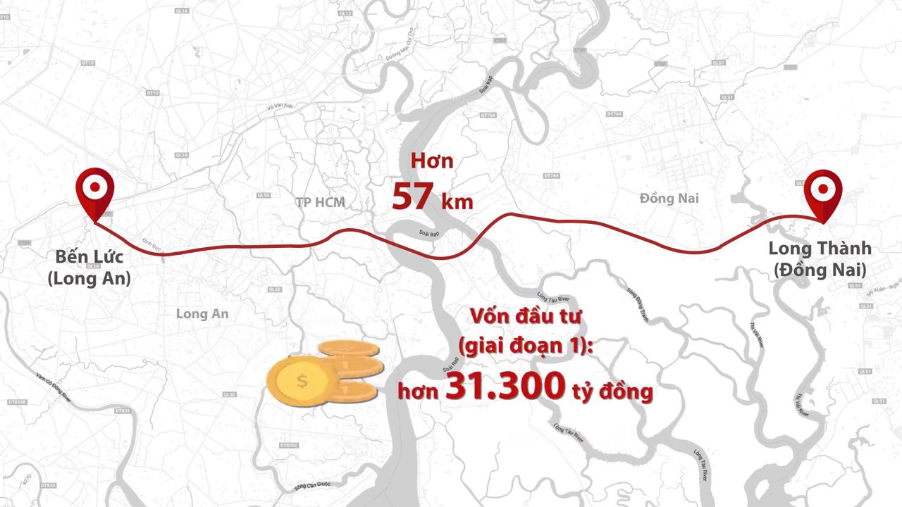 Ý nghĩa của dự án cao tốc Bến Lức - Long Thành