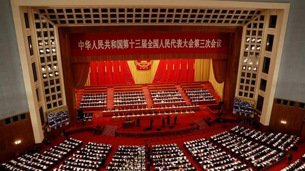 「港版國安法」草案在附則中規定，國安法可以凌駕香港所有本地法例，人大常委會亦有最終解釋權。（路透社資料圖片）