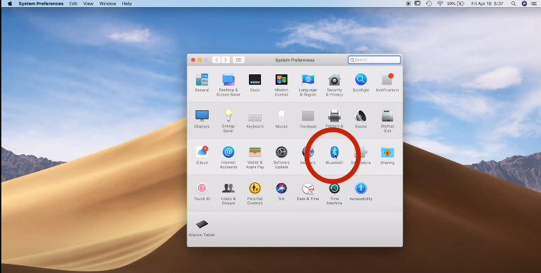 How to Pair Blackweb headphones with MacOS - Step 3: Bluetooth  - Headphonetic.com