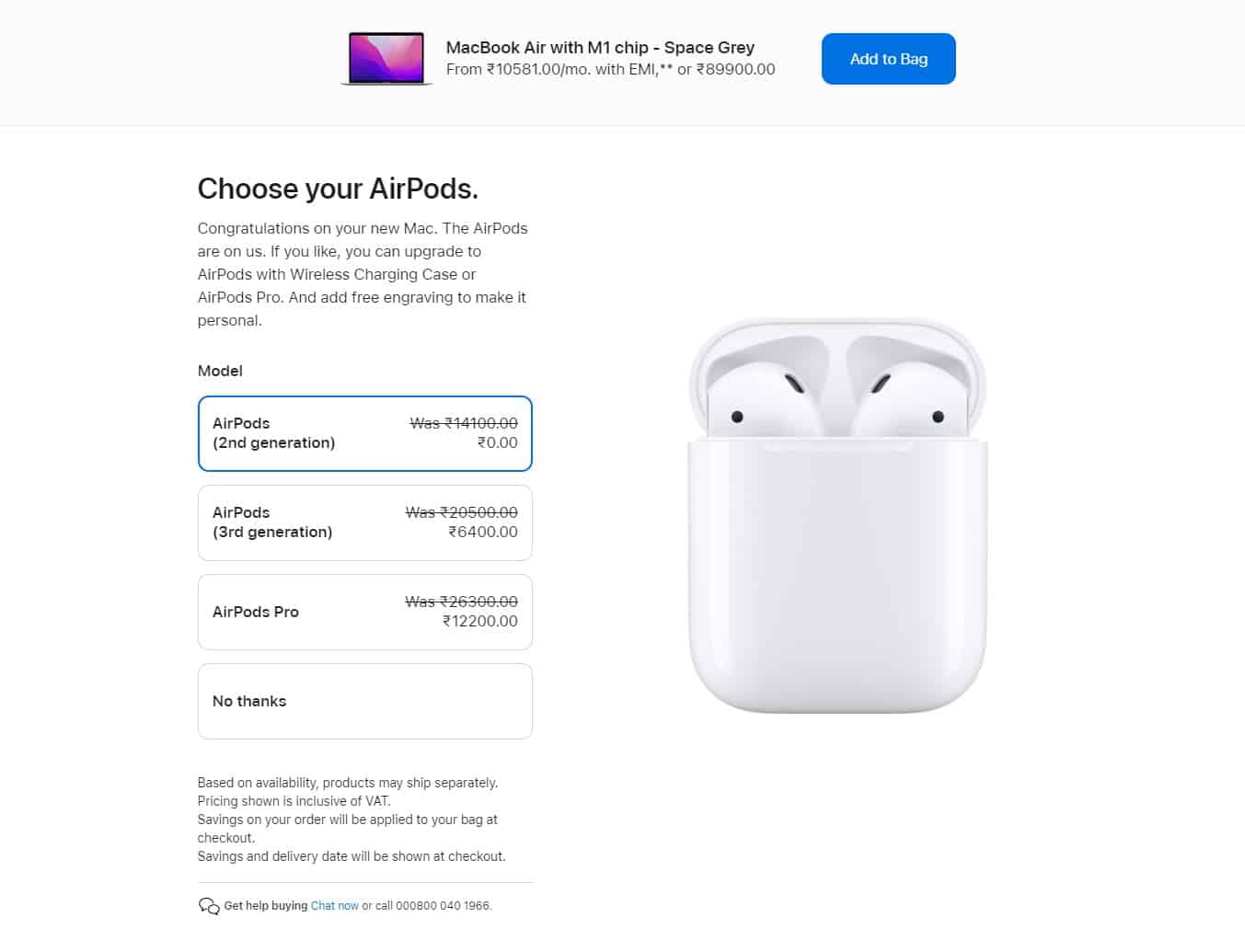 how to get free airpods from apple in 2022