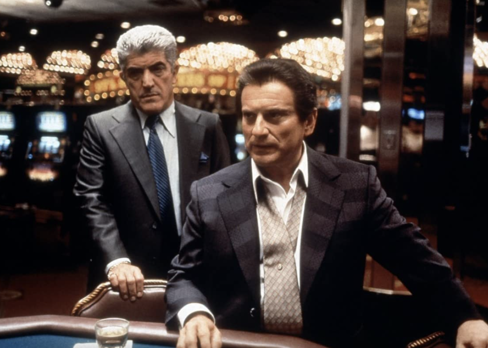 Joe Pesci and Frank Vincent in casino