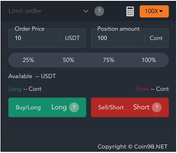 limit order sàn hoo