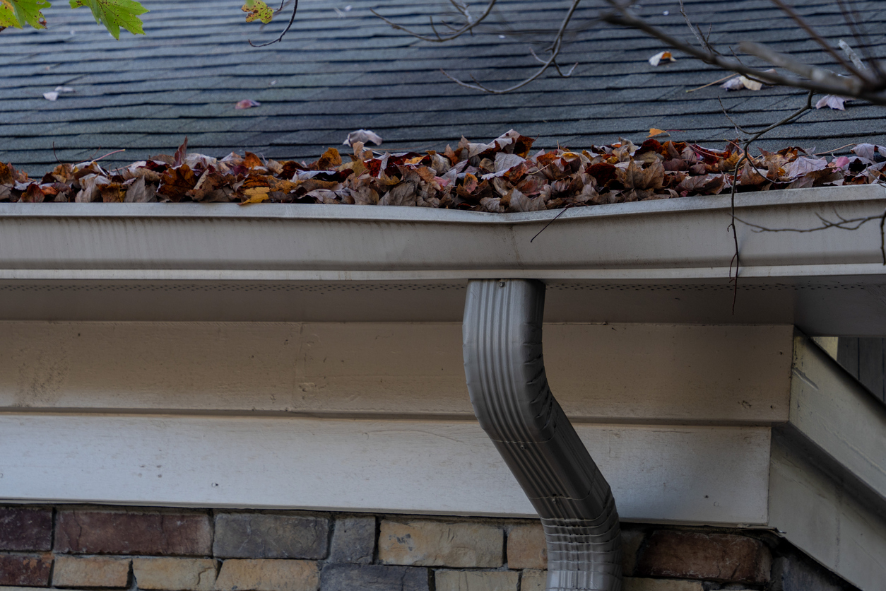 For a Safe Home, You Need Clean Gutters and a roof inspection