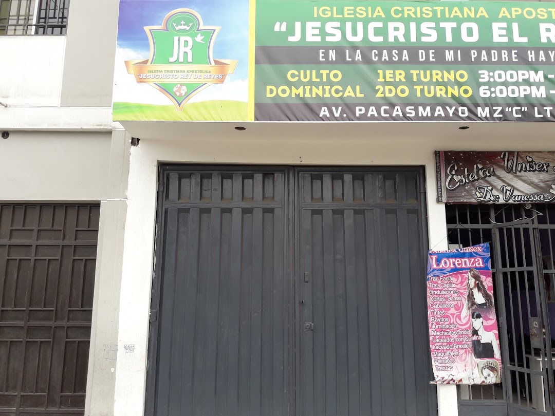 IGLESIA CRISTIANA APOSTÓLICA JESUCRISTO REY DE REYES