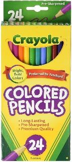 Amazon.com: Crayola Colored Pencil 24 Count Each (Pack of 2): Toys ...