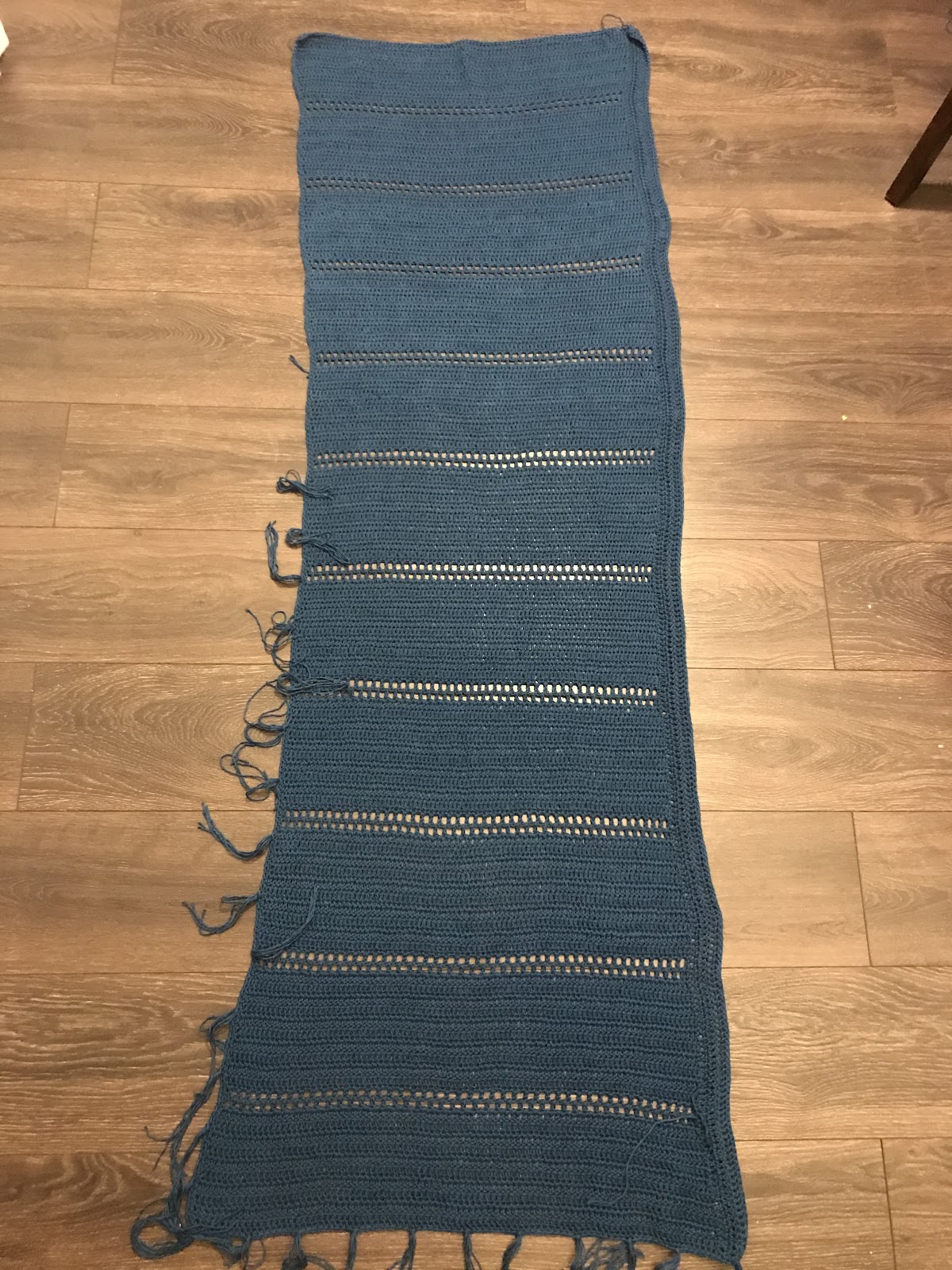 crochet blanket scarf