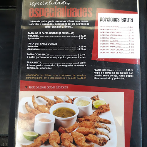 Horarios de La Casa del Cangrejo