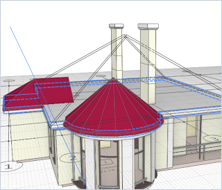 Построение составной крыши в Rengh