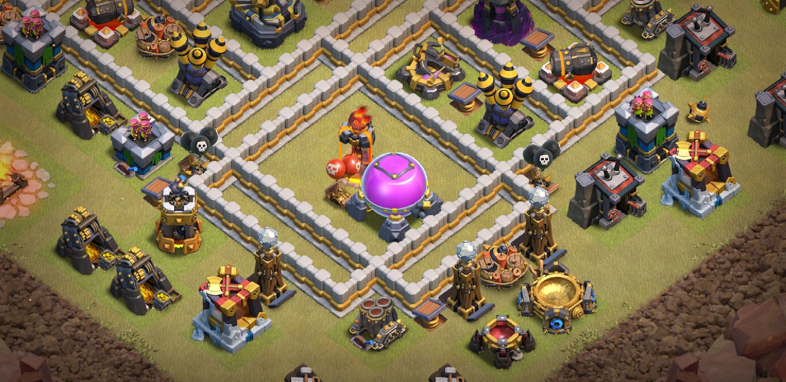 Clash Of Clans Townhall 12 Base Building Guide Gachazone