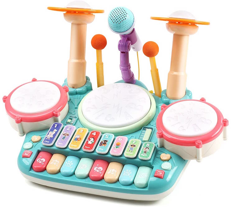 Cute Stone 5in1楽器玩具 音楽おもちゃ