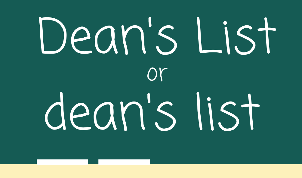 FAQ with Dean's List 