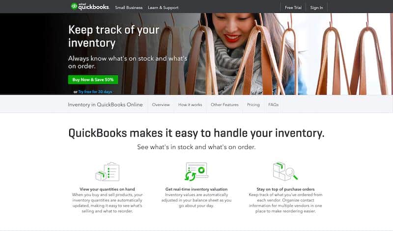 Imagen de portada de QuickBooks Inventory Management 