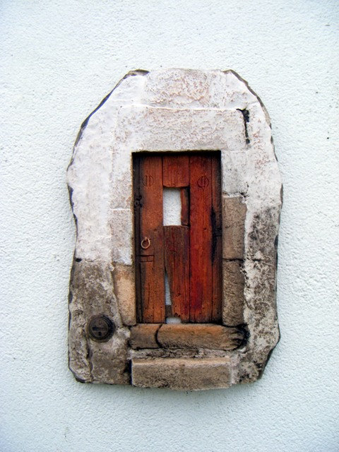 Typical portuguese Ceramic Door by  The Nature of Clay