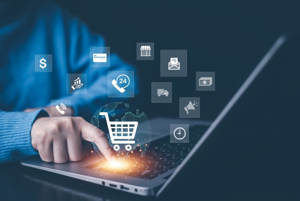 businessman-using-laptop-with-online-shopping-concept-marketplace-website-with-virtual-interface-online-shopping-cart