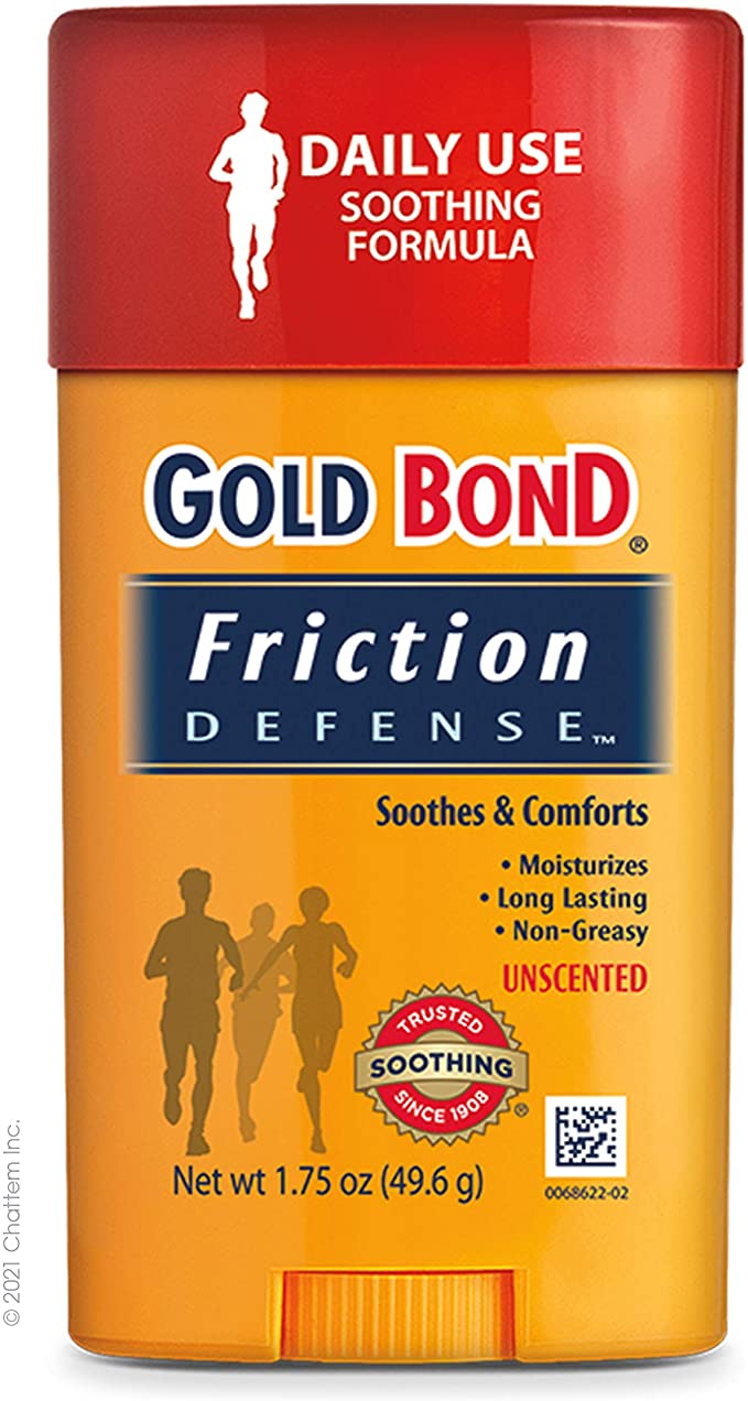 Gold Bond Friction Defense Stick 1.75 oz., Soothes & Comforts for Daily Friction Prevention