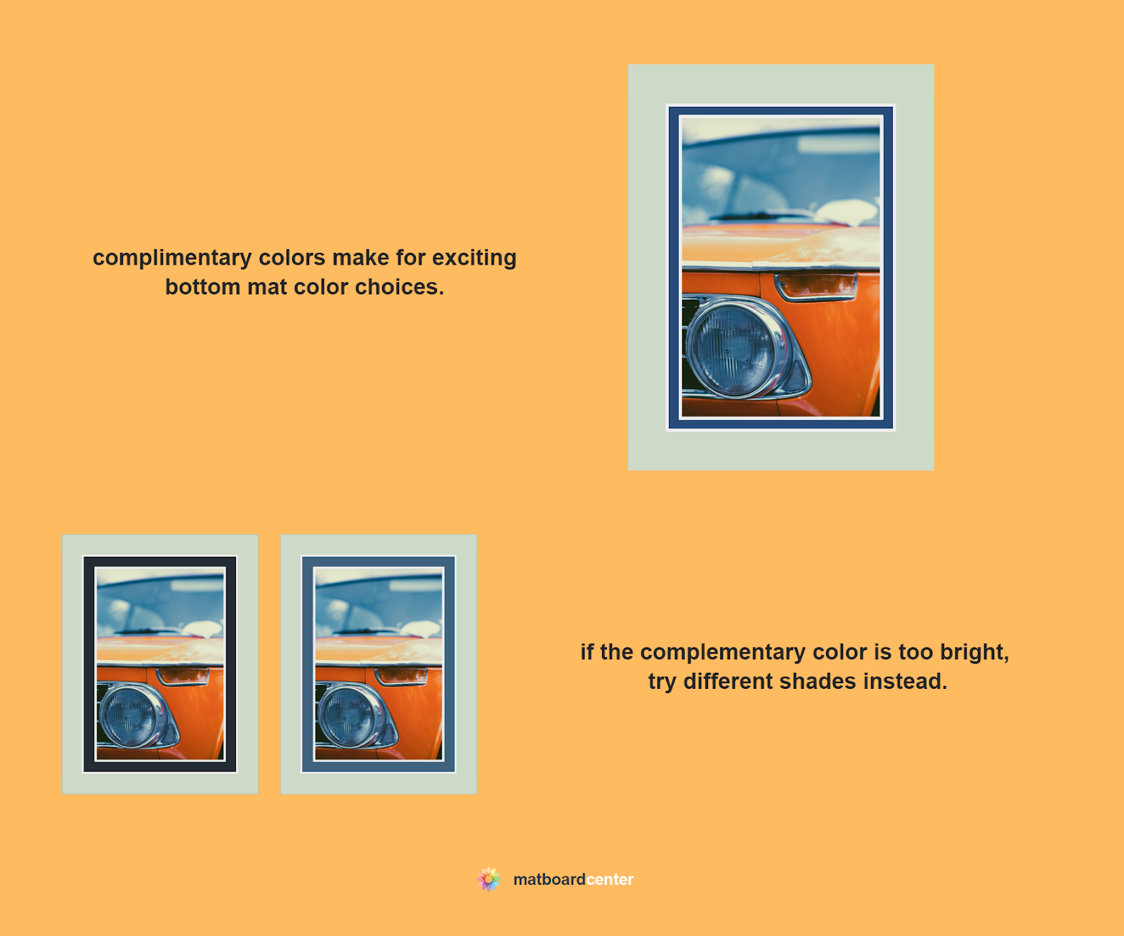 Light Mats or Dark Mats? Which is Better? - The Great Frame Up