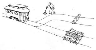 Image result for trolley problem