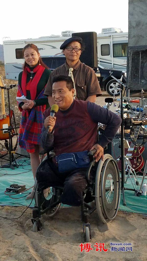 由雕塑公园南加州奠基落成 第一座雕像是印第安英雄酋长