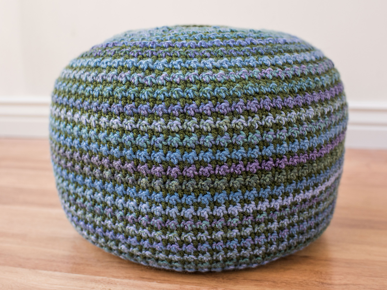 Free Crochet Pouf Pillow Pattern - Piper Pouf