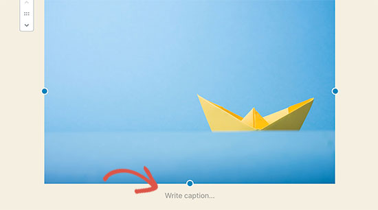 Escrever legenda para uma imagem no WordPress