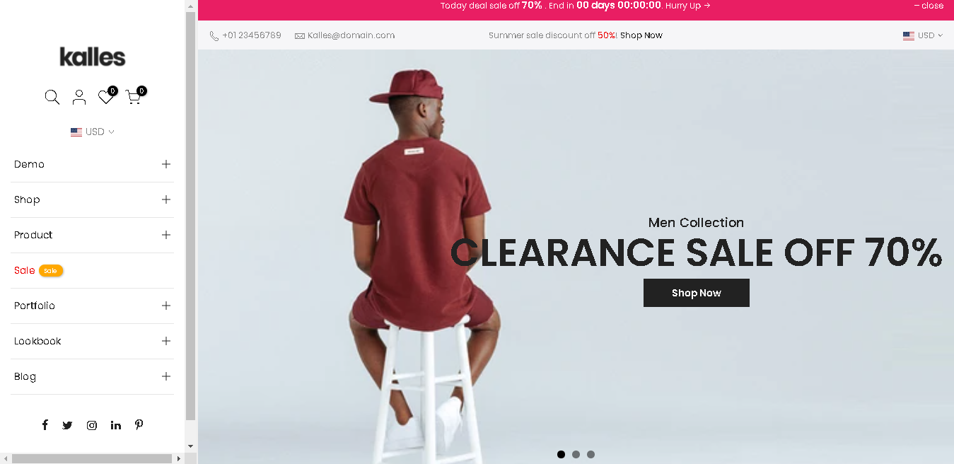 Fashion shopify theme kalles