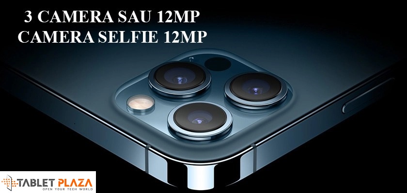 Bộ ba camera sau + cảm biến LiDAR, camera trước siêu sắc nét