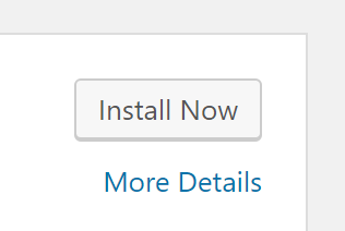 Wordpress install now