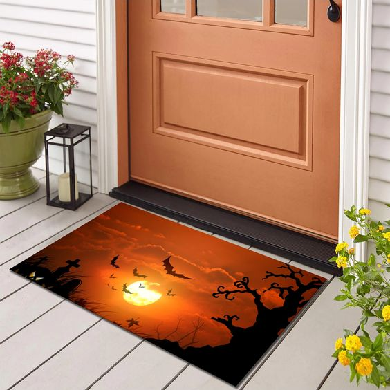Rugs that Scream Halloween