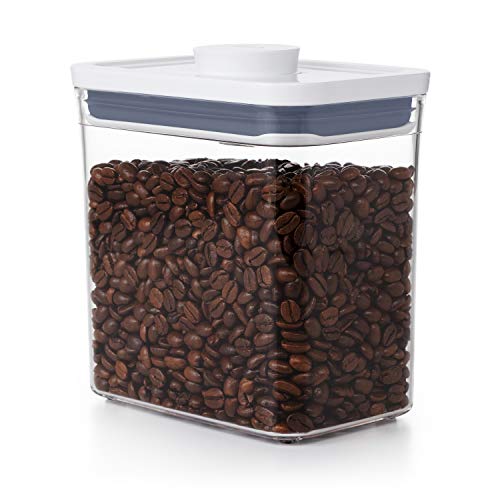 image of OXO Good Grips coffee container for the post on coffee bean storage