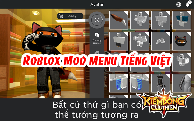 Hình ảnh Hack Roblox Mod Menu Tiếng Việt
