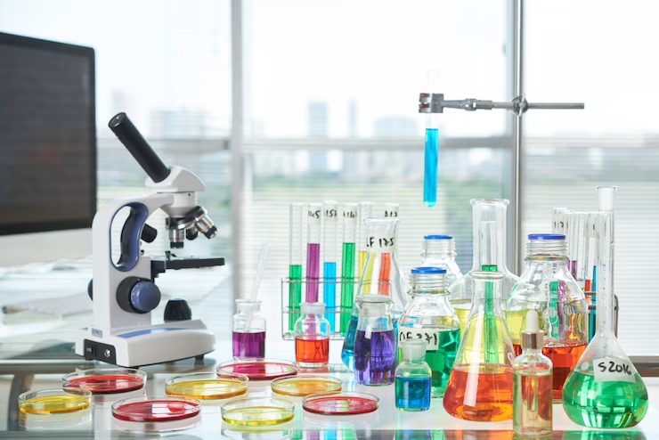 Modern laboratory interior - a conducive environment for studying Biochemistry for MCAT