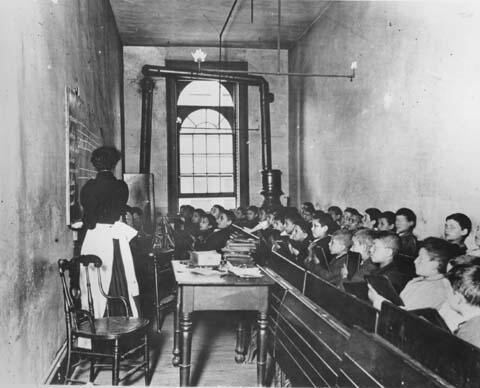Classroom in the Henry Street Settlement