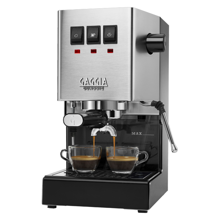Gaggia New Classic là chiếc máy kinh điển cho ai mê cà phê kiểu Ý.