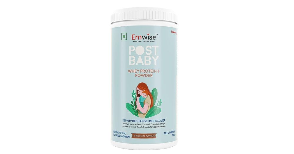 Emcure Emwise Post Baby Whey Protein Powder