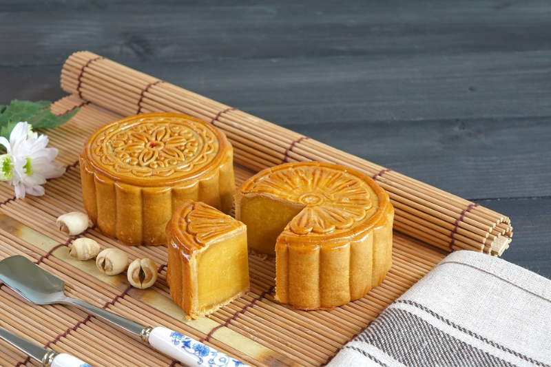 Bánh trung thu đậu xanh
