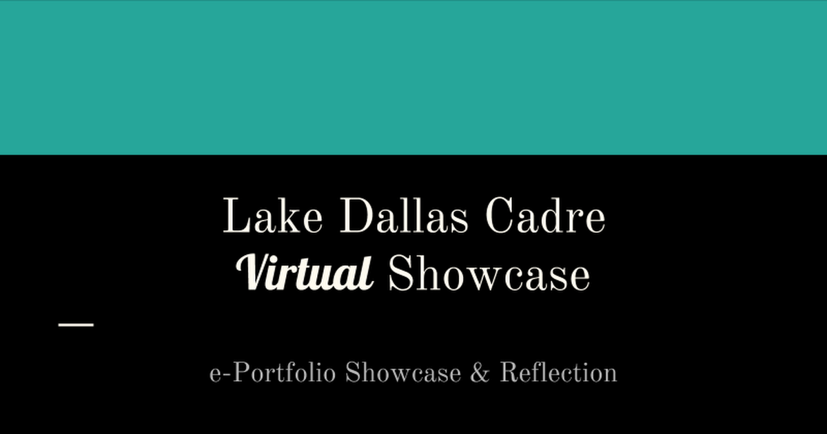 Lake Dallas Cadre Blended Showcase