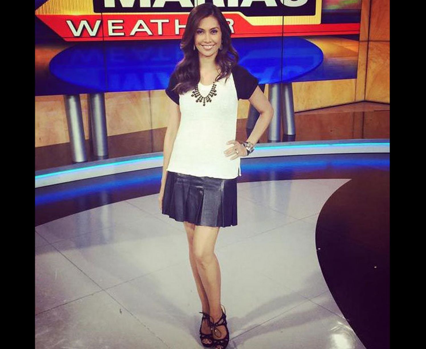 Maria Quiban weather girl for NBC Hawaii News 8