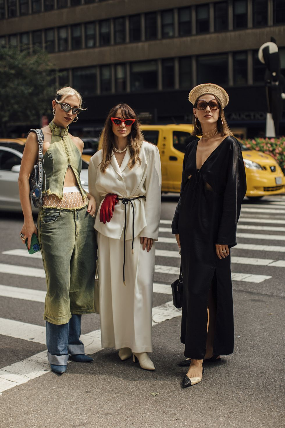 3 models looks really good on NYC streets