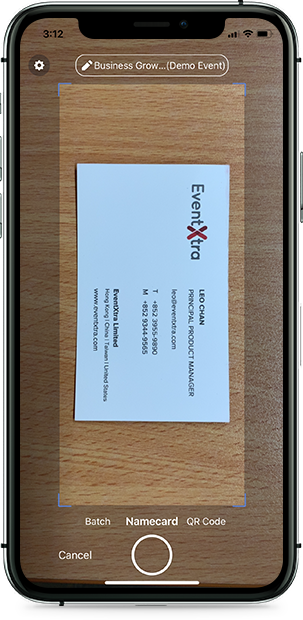 EventX Card App