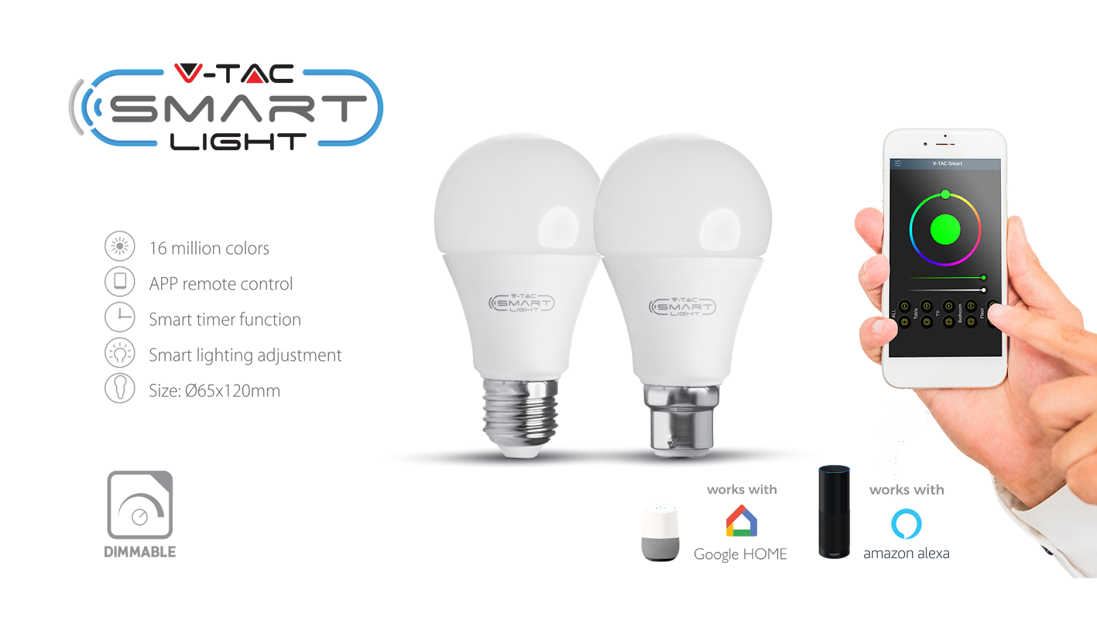 V-TAC Smart: Using App & Voice Controls As A Safety Measure In The Time of  COVID-19 – V-TAC Innovative LED Lighting