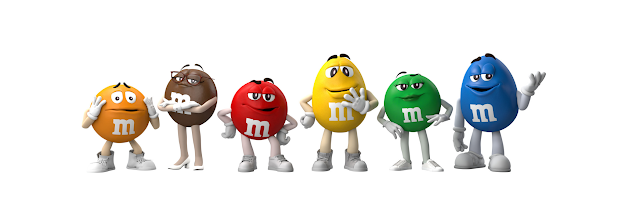 M&M's as characters