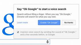 Enable OK Google