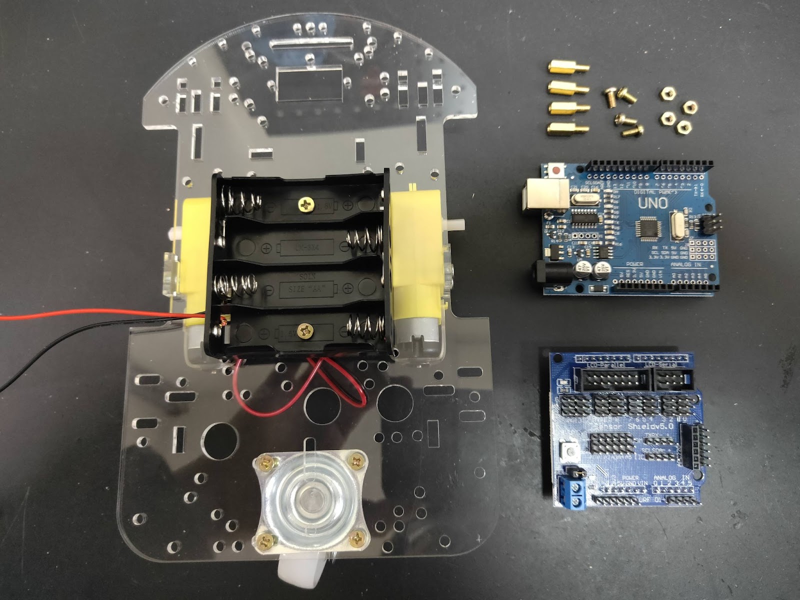 Arduino 自走車系列 - 單元(一)組裝篇