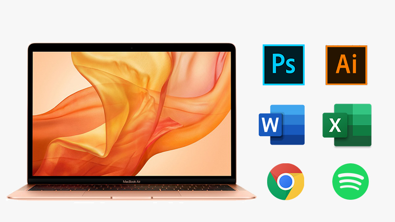 Cấu hình laptop MacBook Air 2019 i5