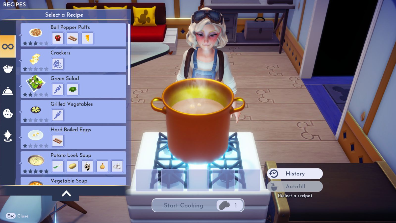 How to Make a Vegetarian Stew in Disney Dreamlight Valley