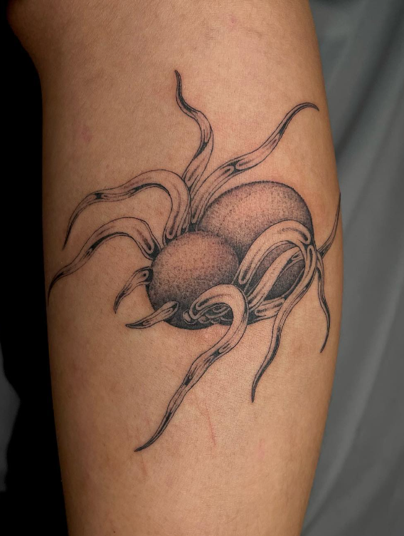 Leggy Spider Tattoo