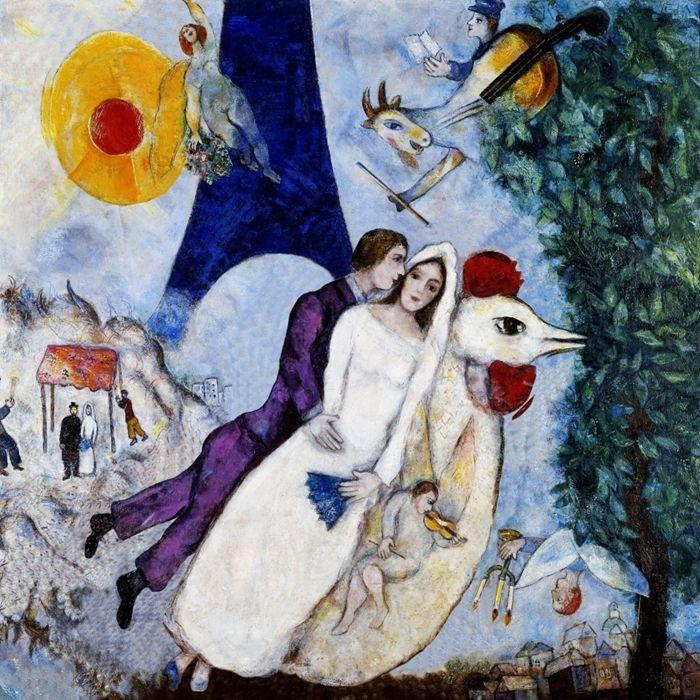 Marc Chagall 1887-1985 | Dipinti di chagall, Dipingere idee, Stampe d'arte