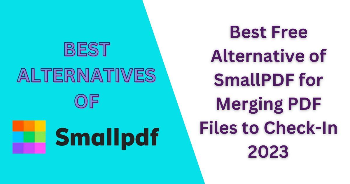 pdf merge SmallPDF