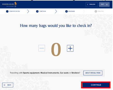 self service baggage check in singapore airlines