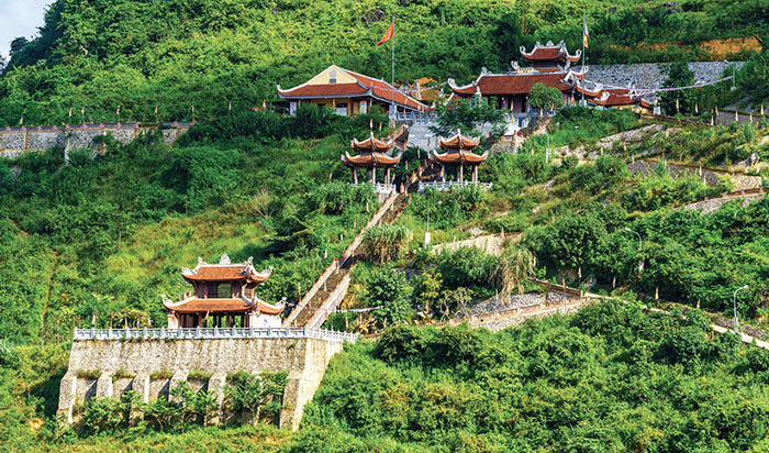 Tour du lịch Cao Bằng - Chùa rộng tới 3ha gồm nhiều khu vực khác nhau